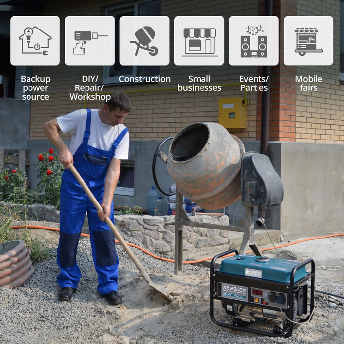 Generatore a GPL/Benzina Könner & Söhnen KS 2900G