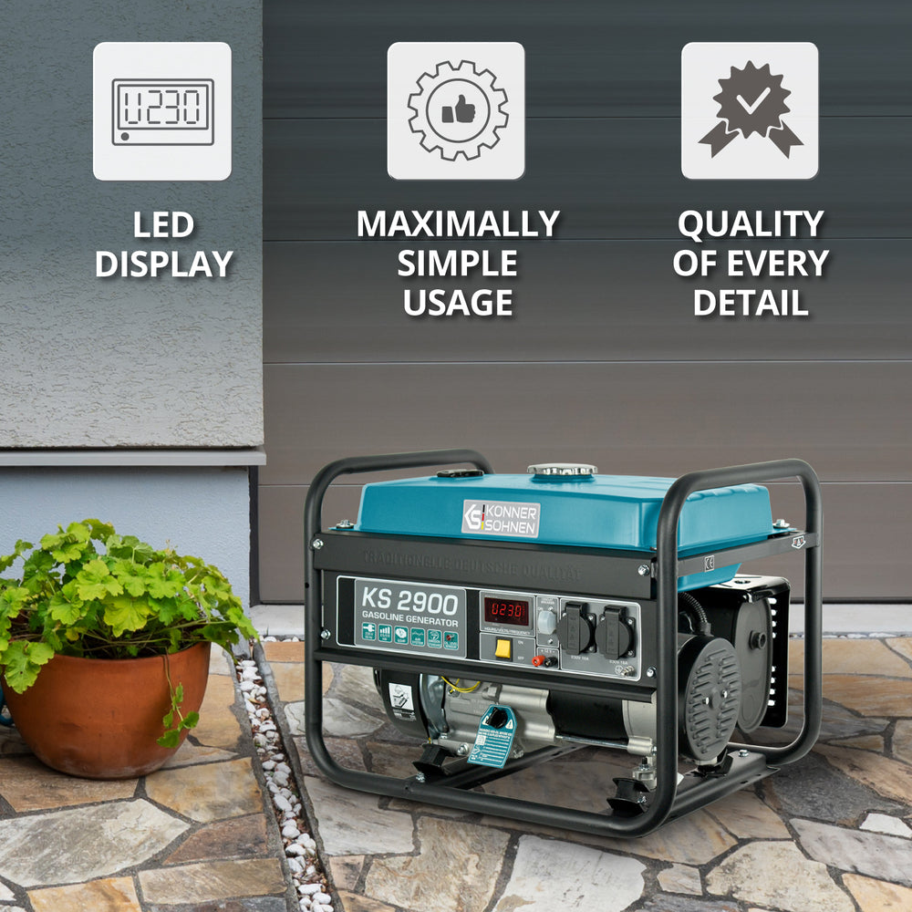 Generator pe benzină „Könner & Söhnen” KS 2900