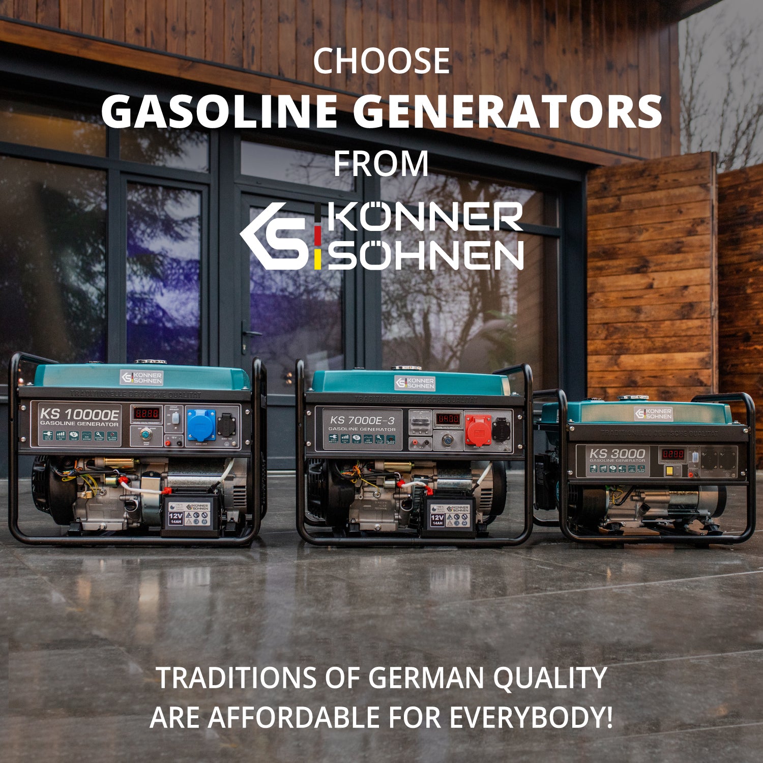 Benzínový generátor „Könner & Söhnen“ KS 2900