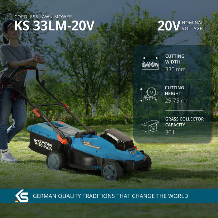 Corta-relva sem fios KS 33LM-20V