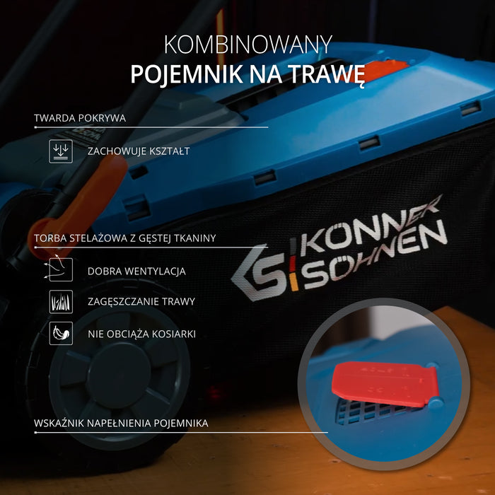 Akcyjny zestaw do pielęgnacji trawnika KS 33LM-BCT20V-SET
