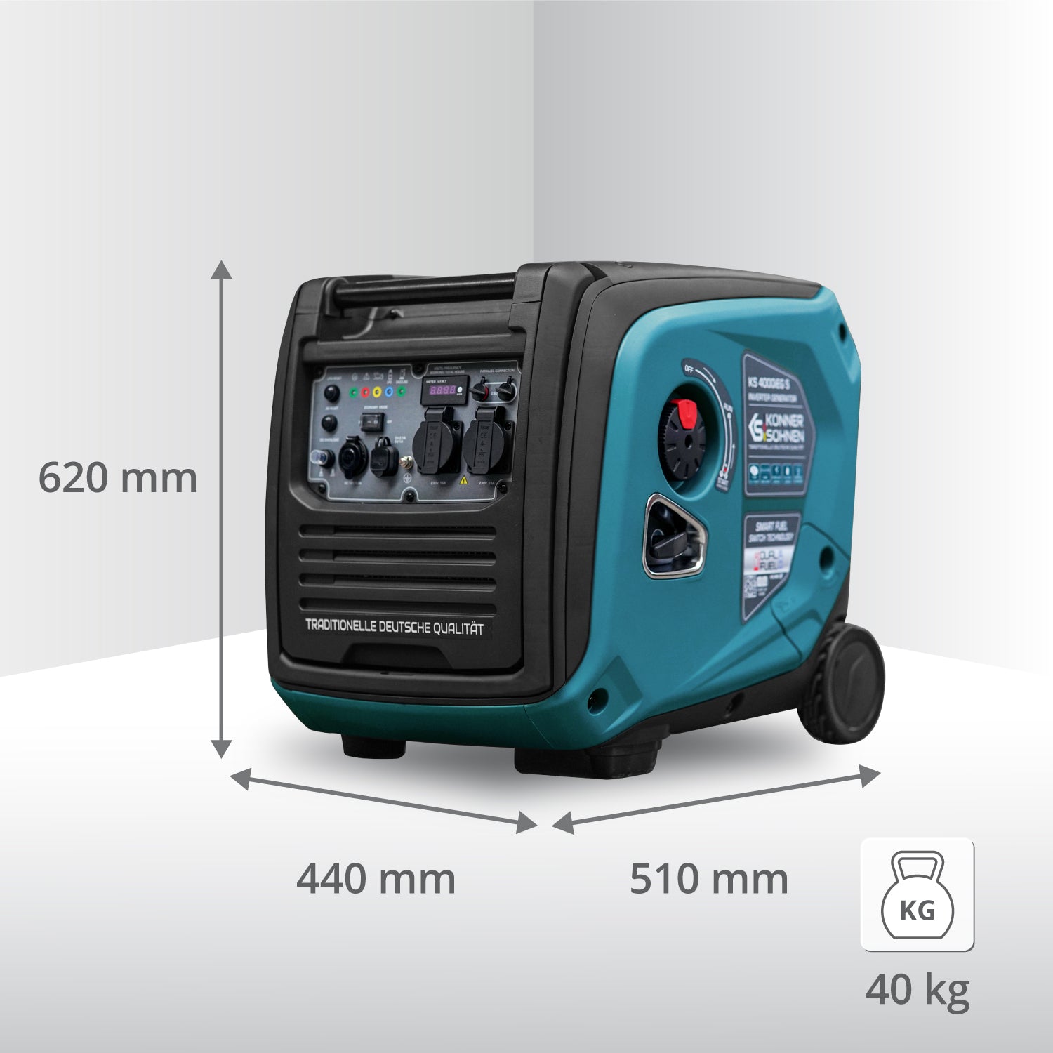 LPG/Benzin-Inverter-Generator KS 4000iEG S