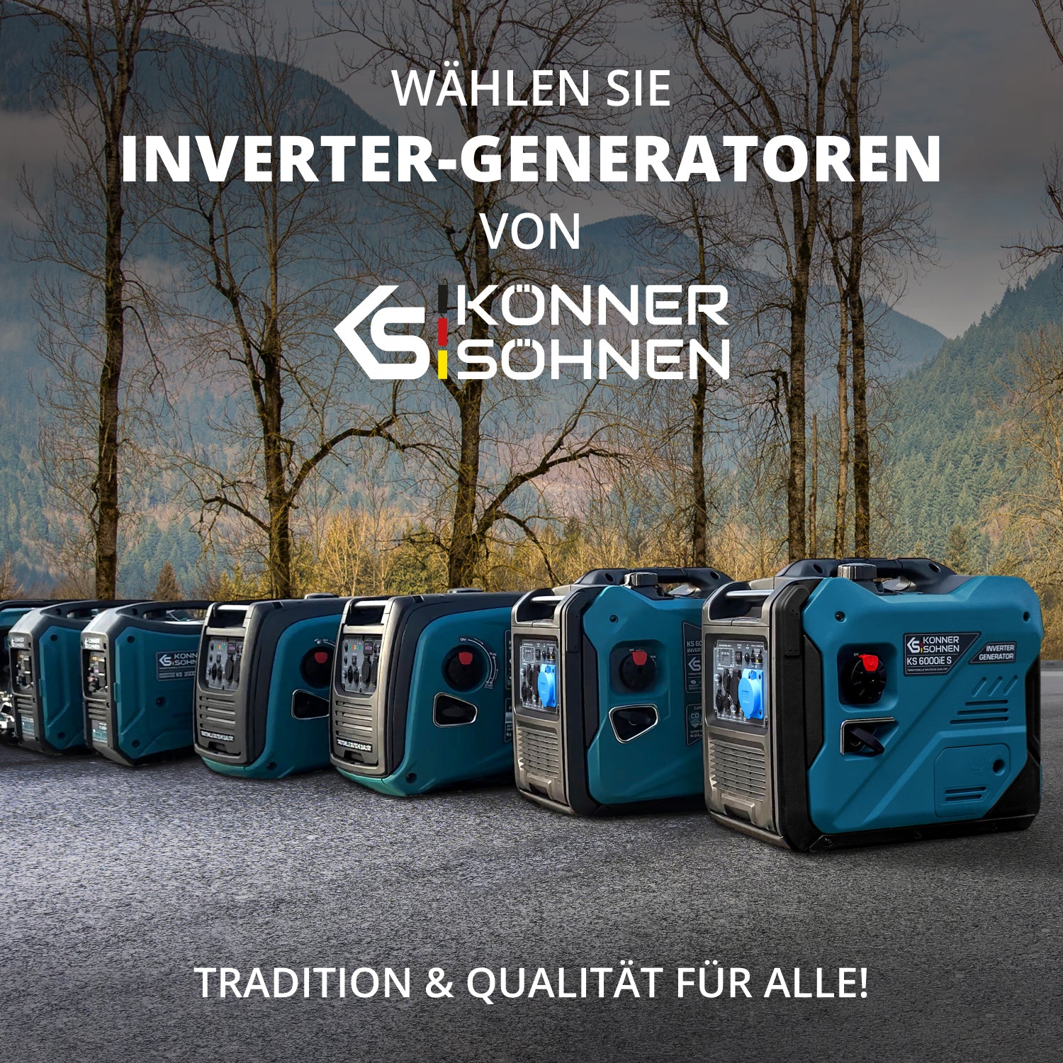 LPG/Benzin-Inverter-Generator KS 4000iEG S