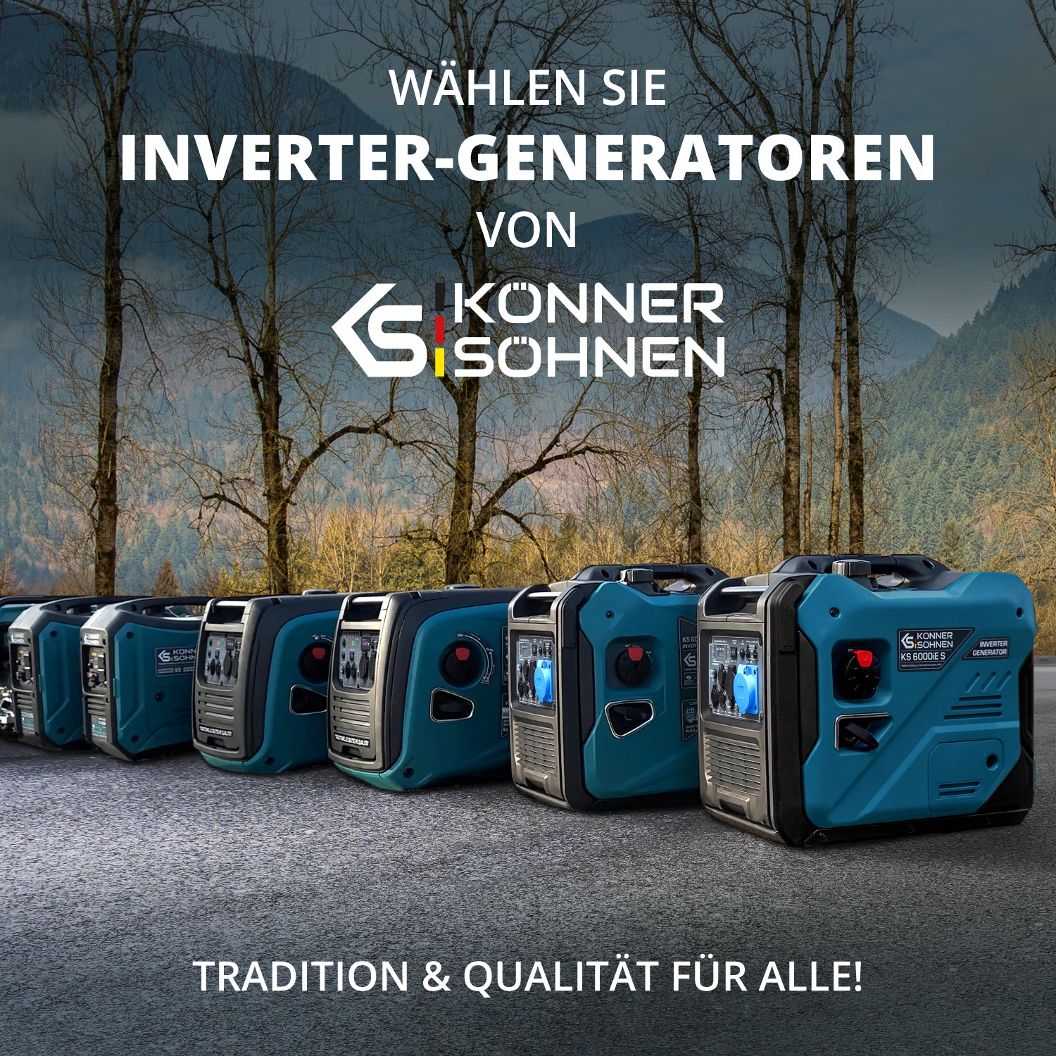 Inverter-Generator KS 6000iE S ATS