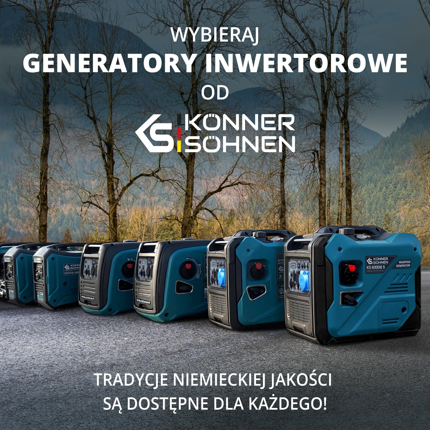 Generator inwerterowy KS 6000iE S ATS