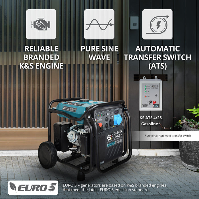 Invertorski generator KS 8100iE ATSR