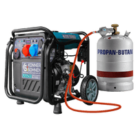 LPG/бензинов инверторен генератор KS 8100iEG 1/3