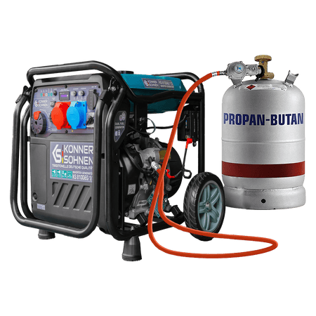 LPG/бензинов инверторен генератор KS 8100iEG 1/3