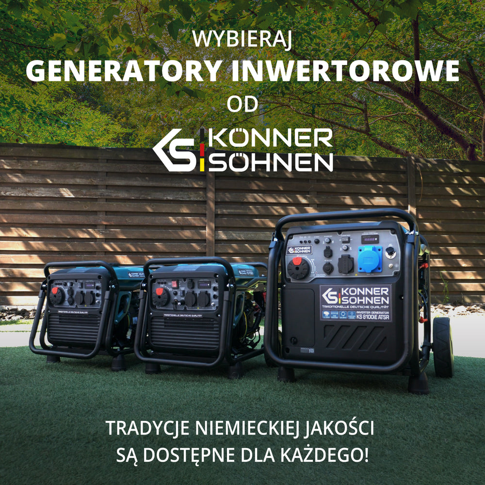 Inwerterowy generator LPG/benzyna KS 8100iEG (Odnowiony – Stan dobry)