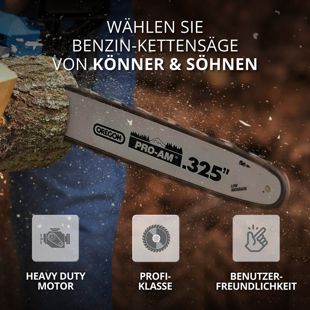 Benzin-Kettensäge KS CS31G-20-1