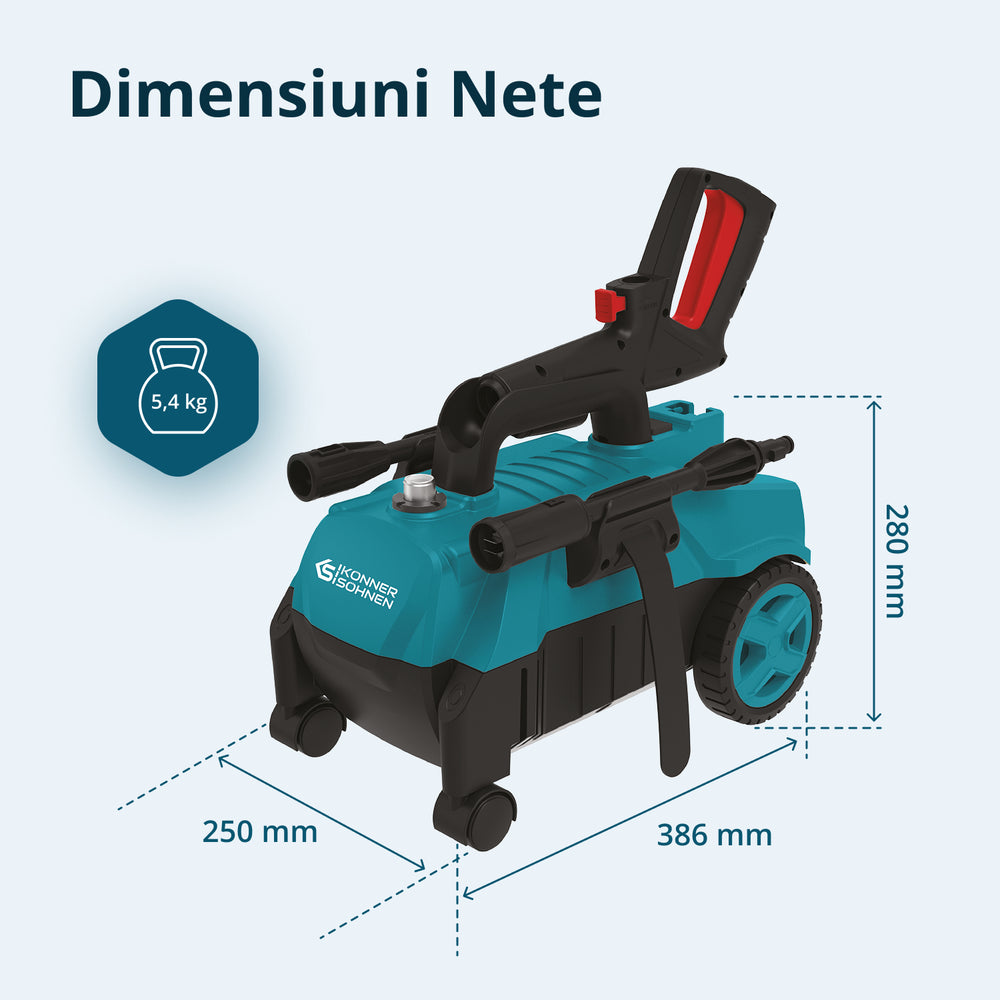 Aparat de spălat cu presiune KS PW130H