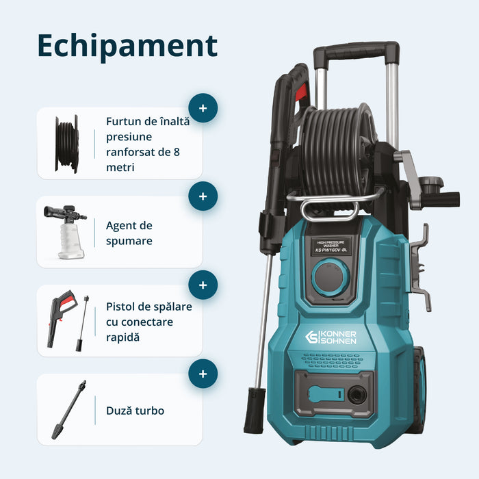 Korkeapainepesuri KS PW160V-BL