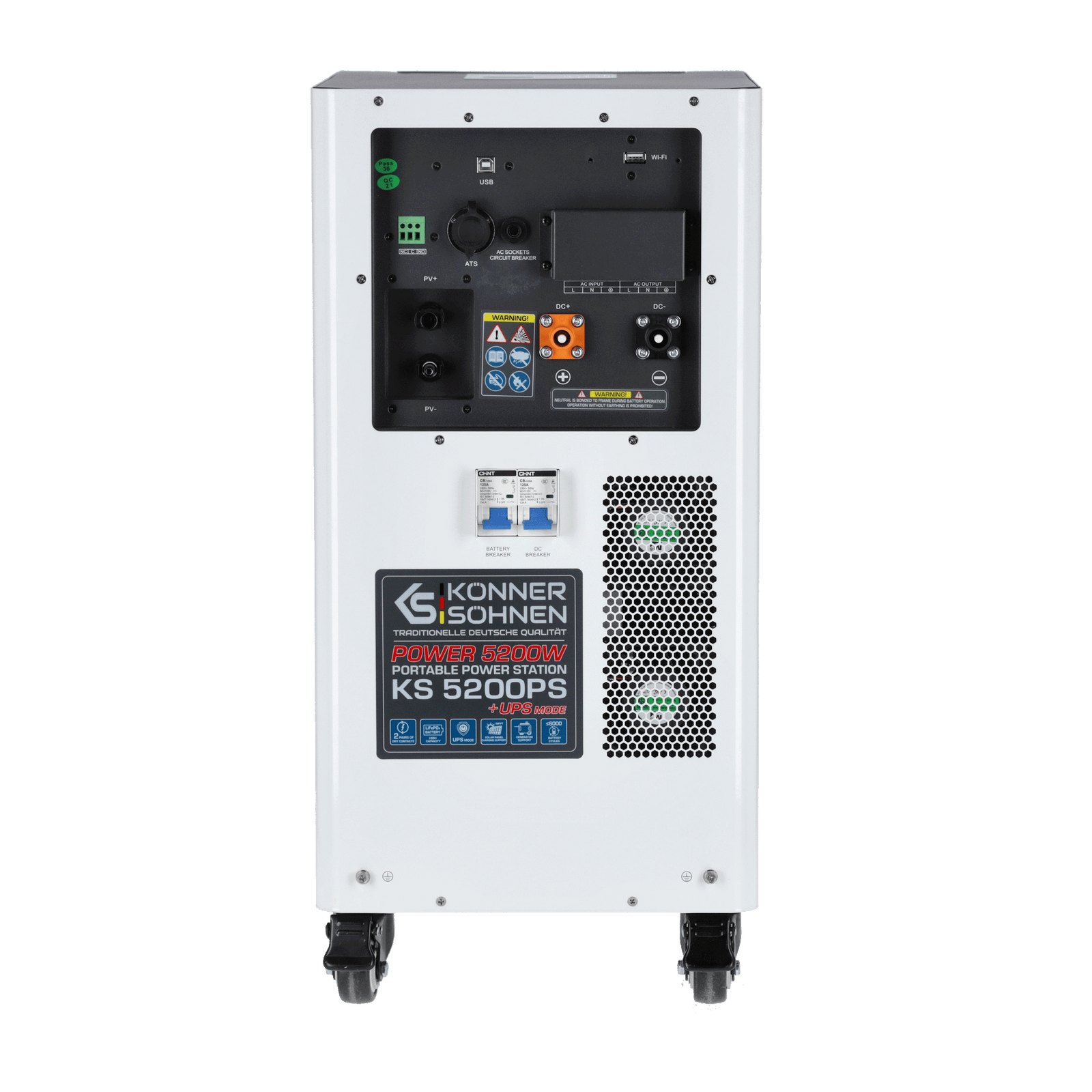 Přenosná elektrárna KS 5200PS