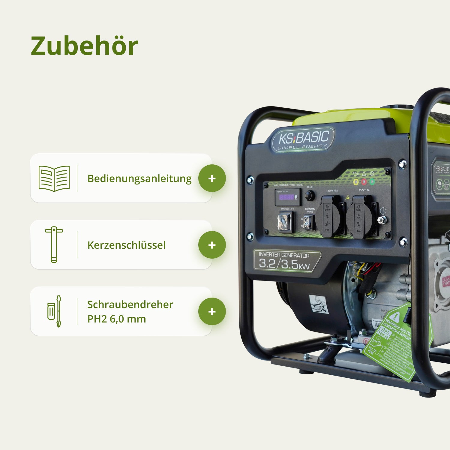 Inverter-Generator KSB 35i