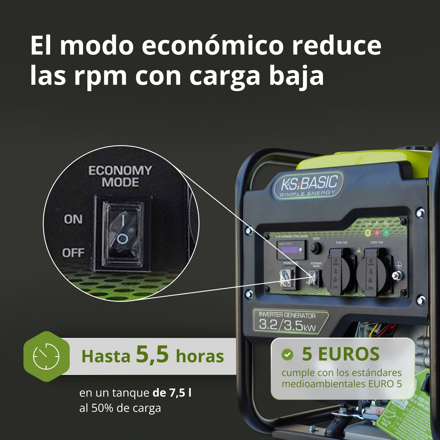 Generador Inverter KSB 35i