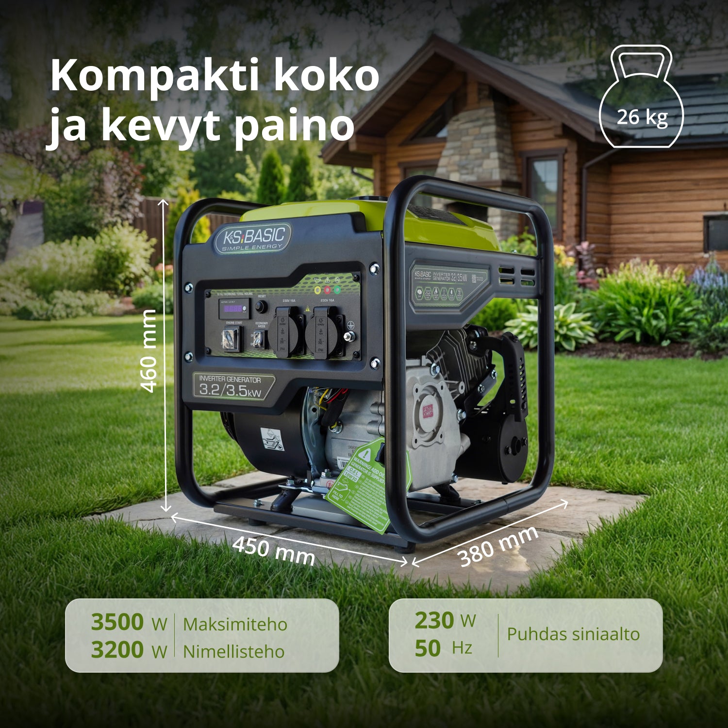 Groupe électrogène Inverter KSB 35i