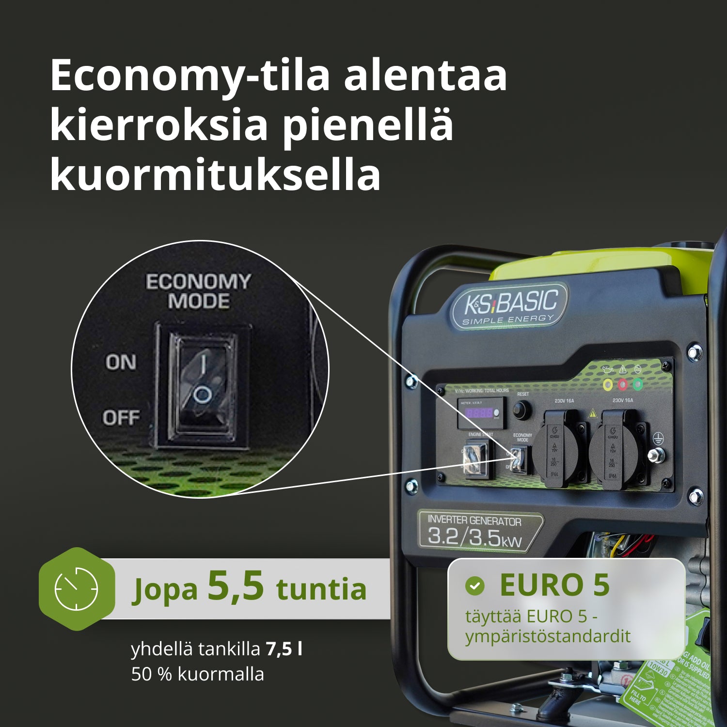 Groupe électrogène Inverter KSB 35i