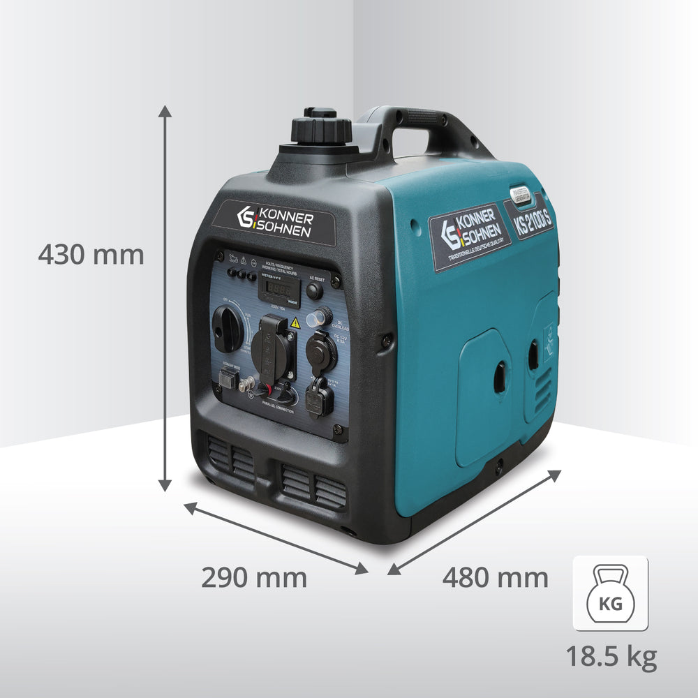 KS 2100i S inverteres generátor