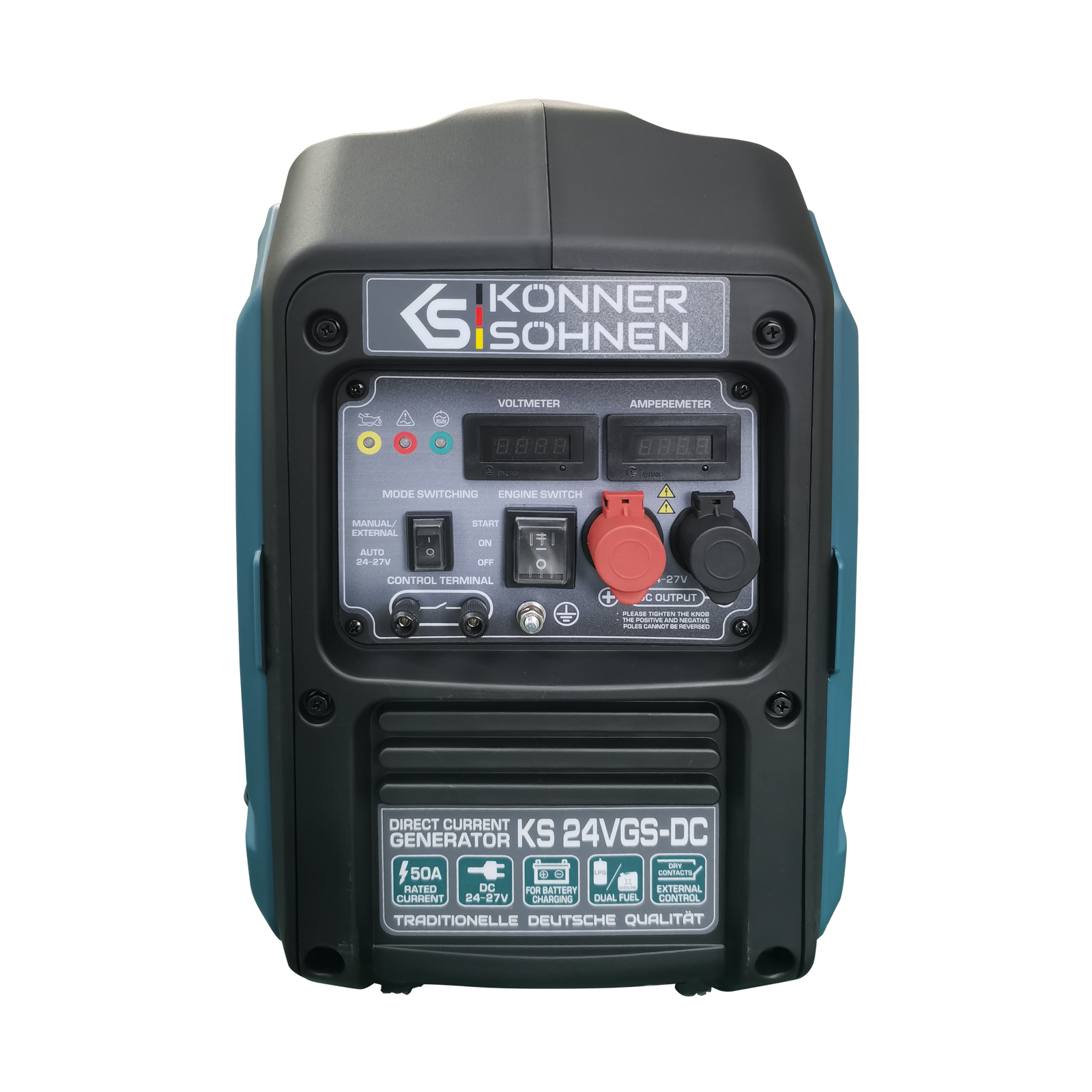 Generator DC cu sistem dual fuel KS 24VGS-DC