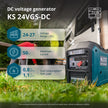 KS 24VGS-DC Konstant Spændingsgenerator med Dobbeltbrændstofsystem thumbnail