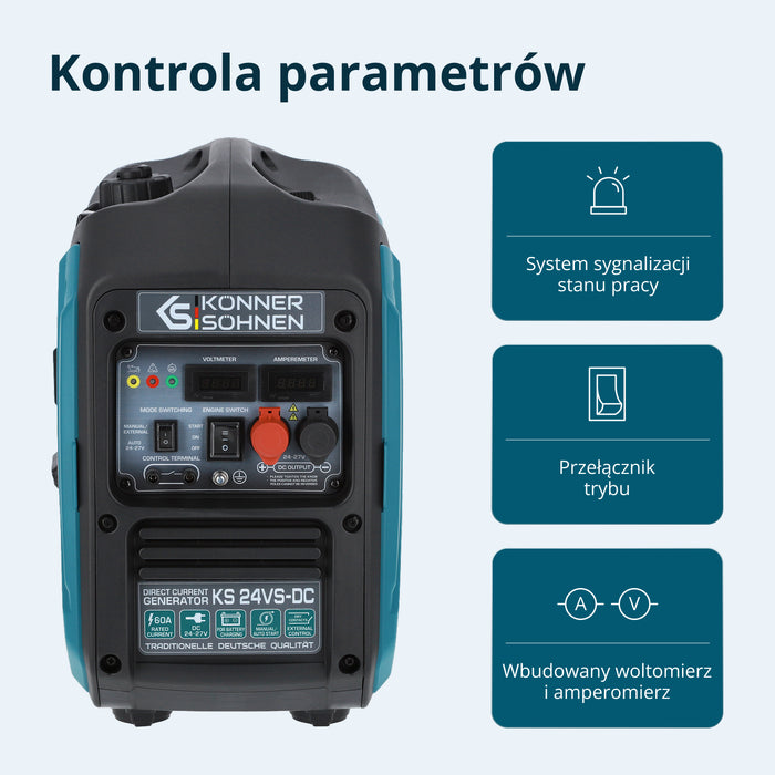 Generator prądu stałego KS 24VS-DC