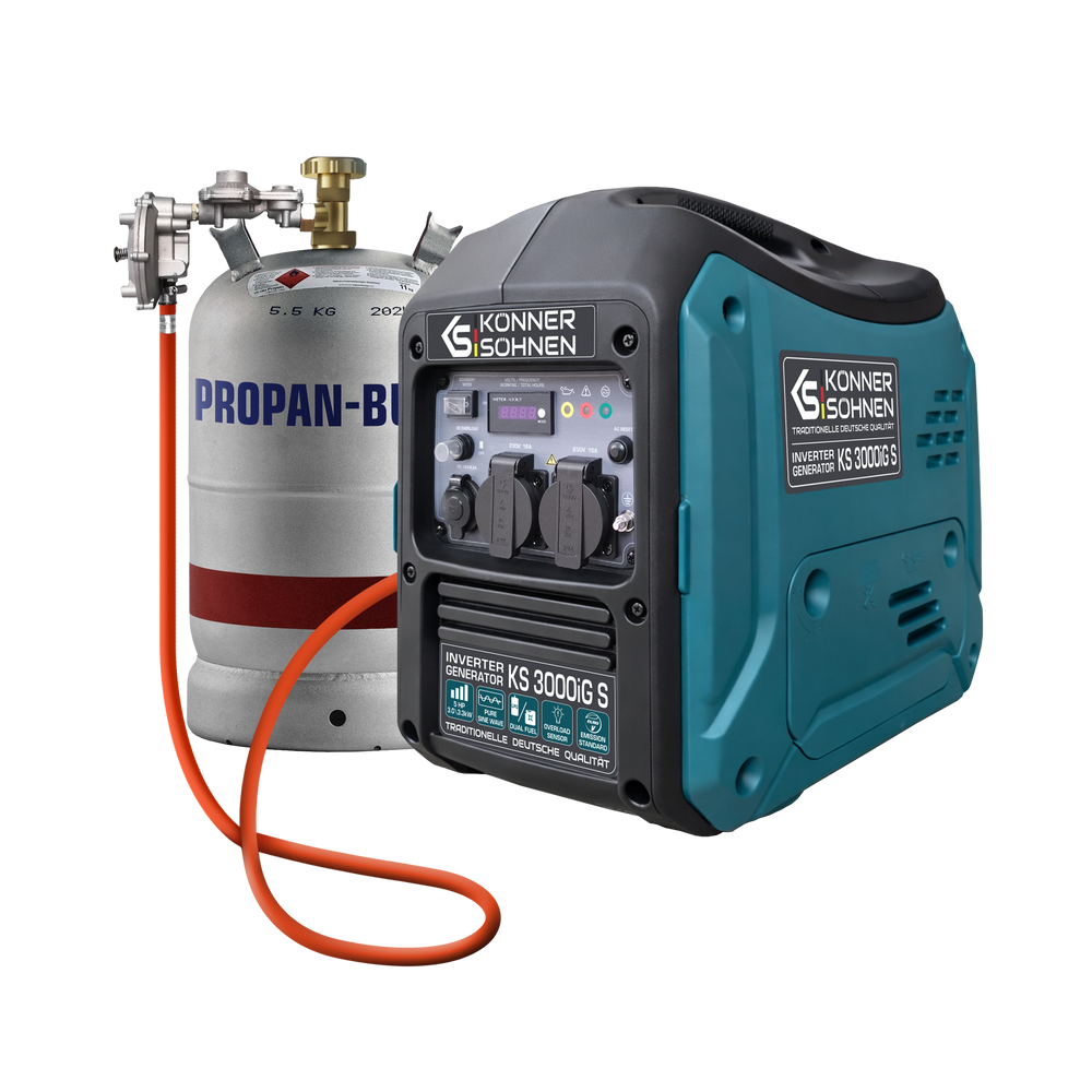 LPG/bensiini-invertterigeneraattori KS 3000iG S