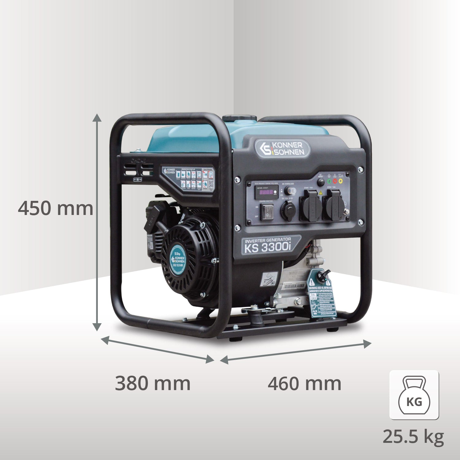 Invertorový generátor KS 3300i