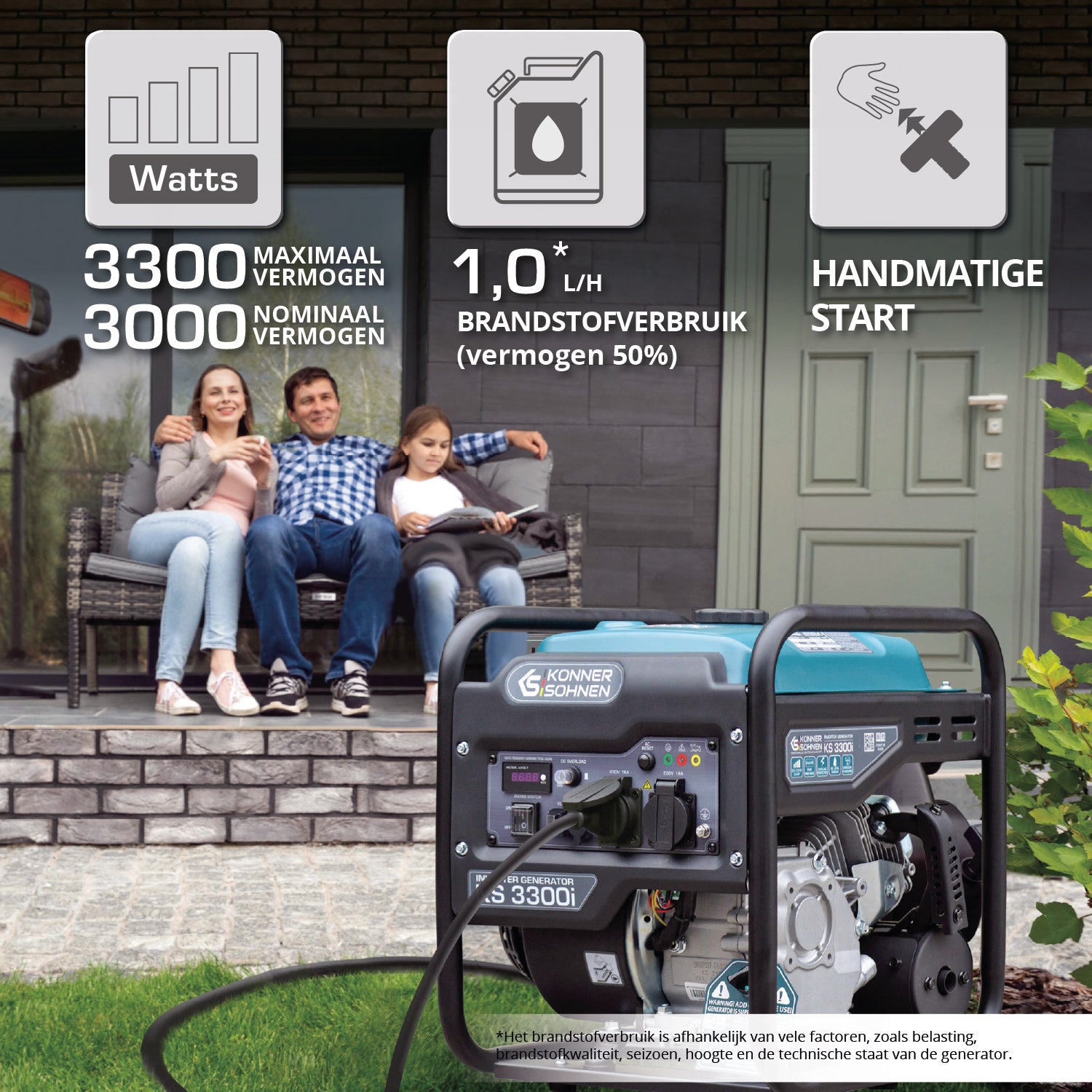 Invertergenerator KS 3300i