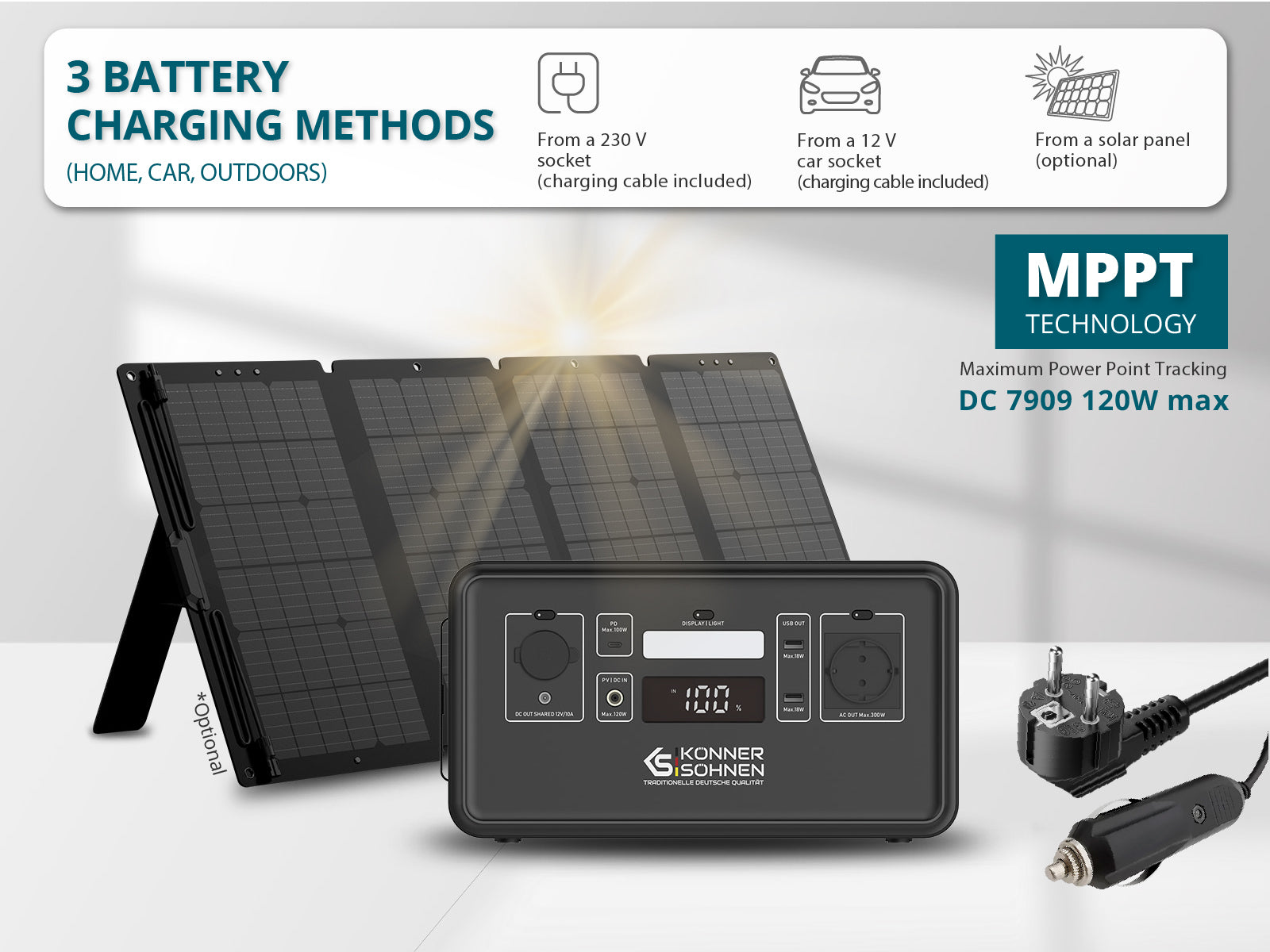 Portable power station KS 500PS