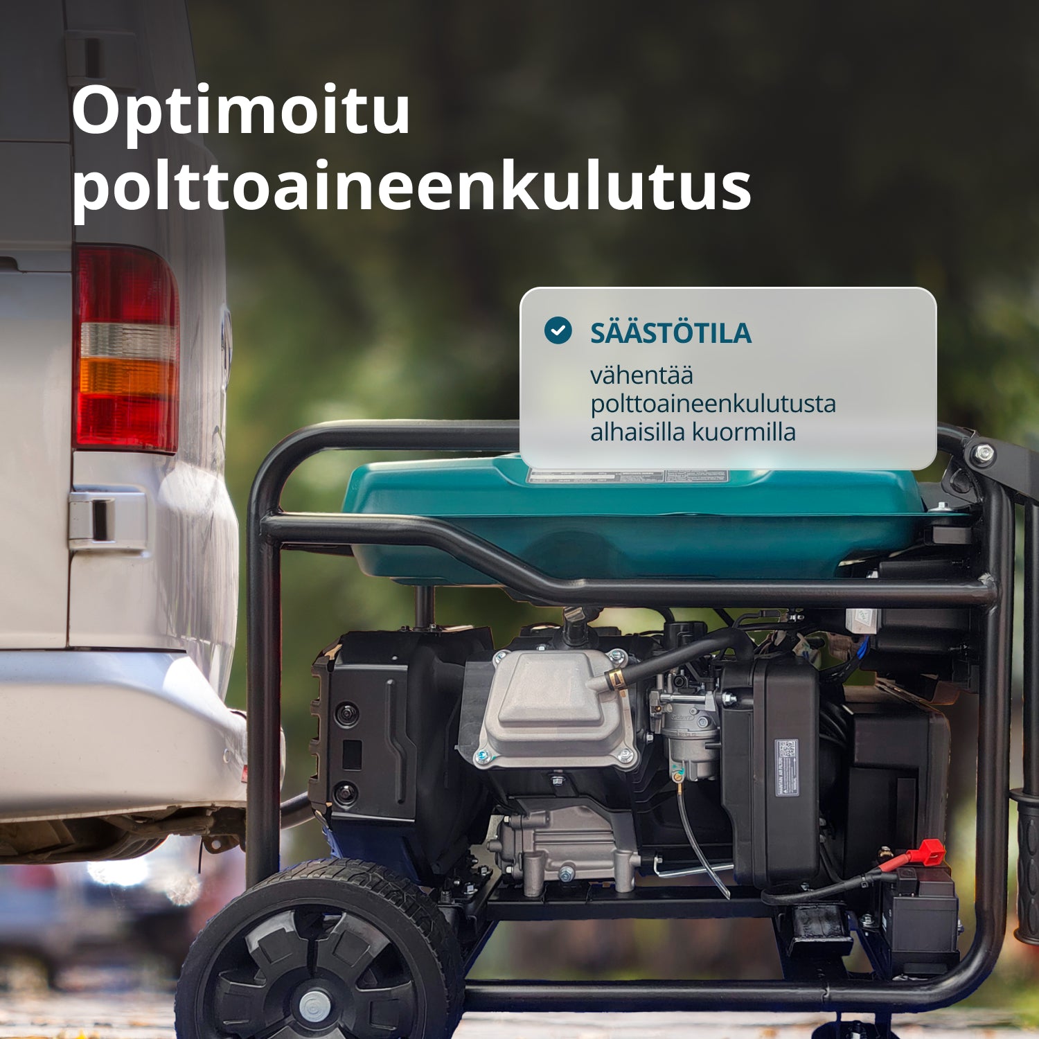 Invertorový benzínový generátor KS 6500iE