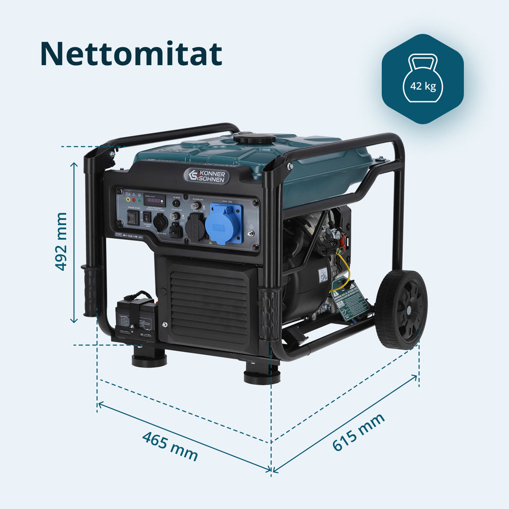 Inverter benzinski generator KS 6500iE
