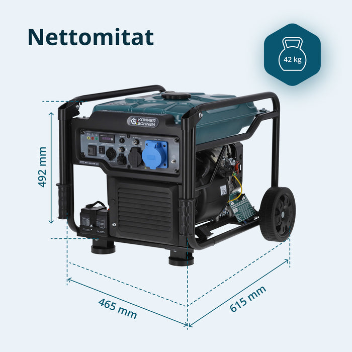 Inverter benzinski generator KS 6500iE
