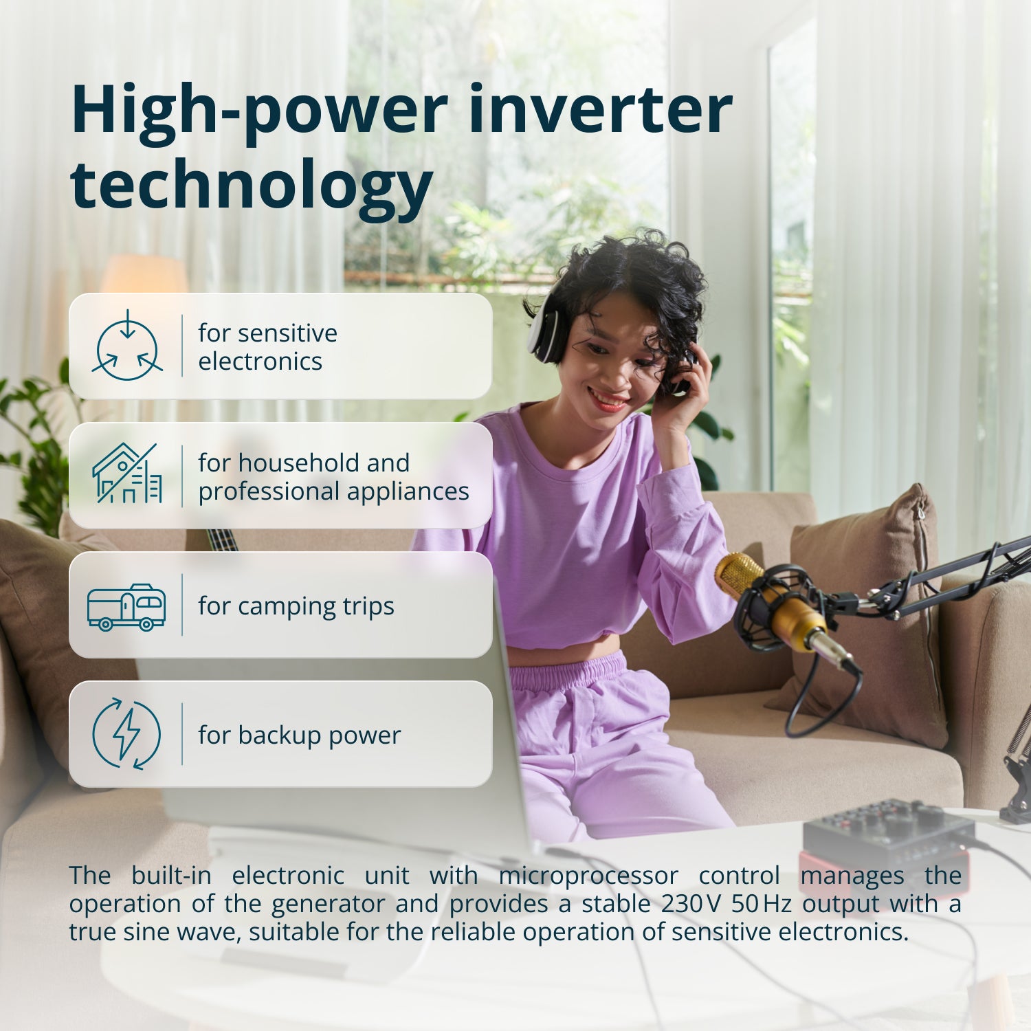 Inverter Gasoline Generator KS 6500iE