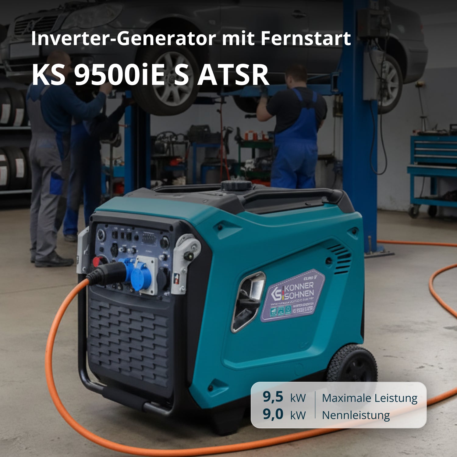Invertergenerator KS 9500iE S ATSR