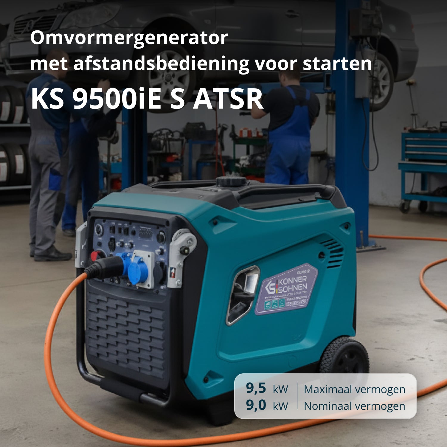 Inverter Generator KS 9500iE S ATSR