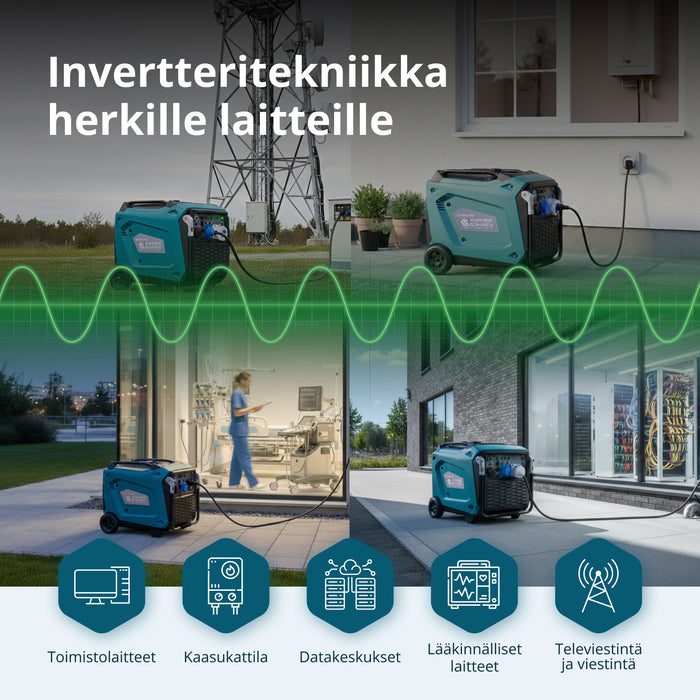 Invertorový generátor KS 9500iE S ATSR