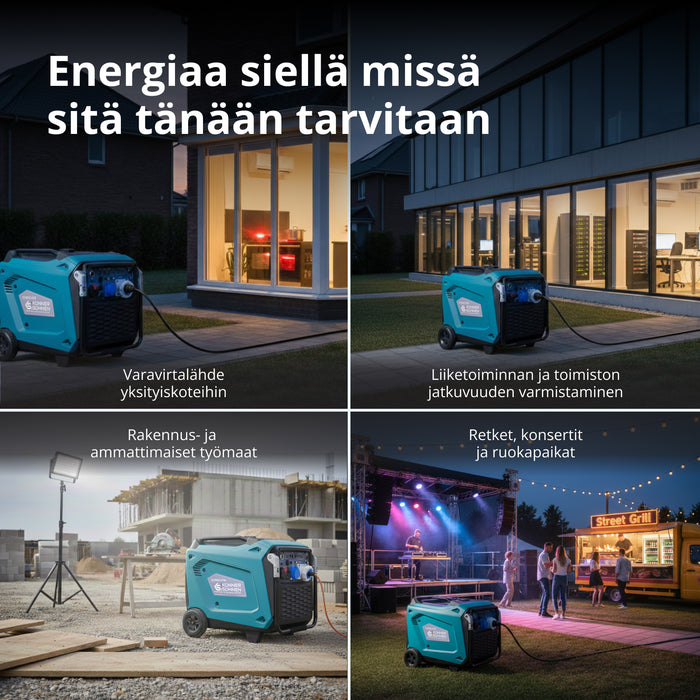 Invertorový generátor KS 9500iE S ATSR