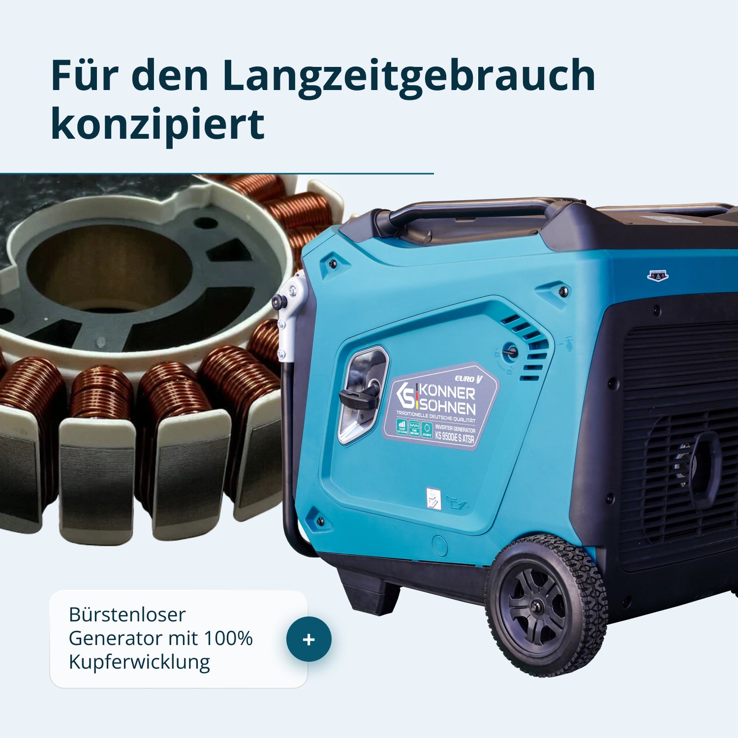 Invertergenerator KS 9500iE S ATSR