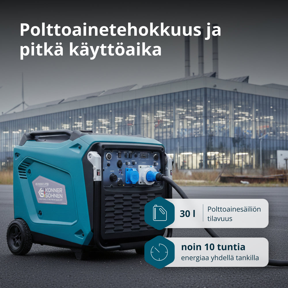 Invertorový generátor KS 9500iE S ATSR