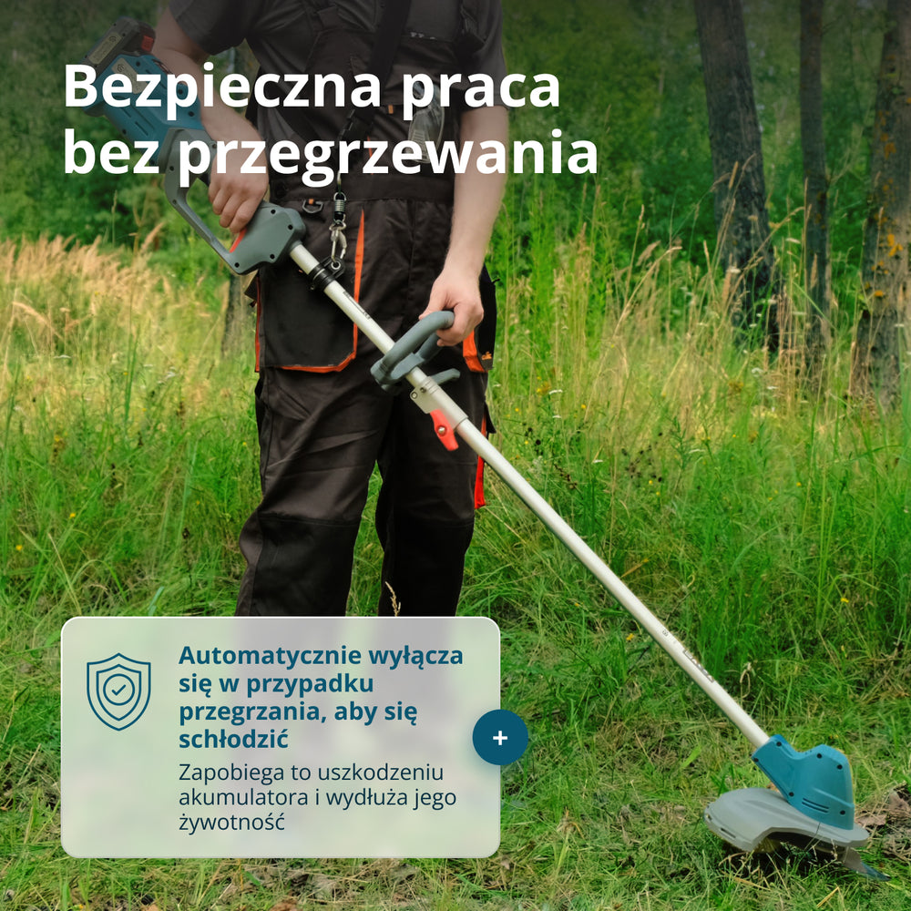 Akcyjny zestaw do pielęgnacji trawnika KS 33LM-BCT20V-SET