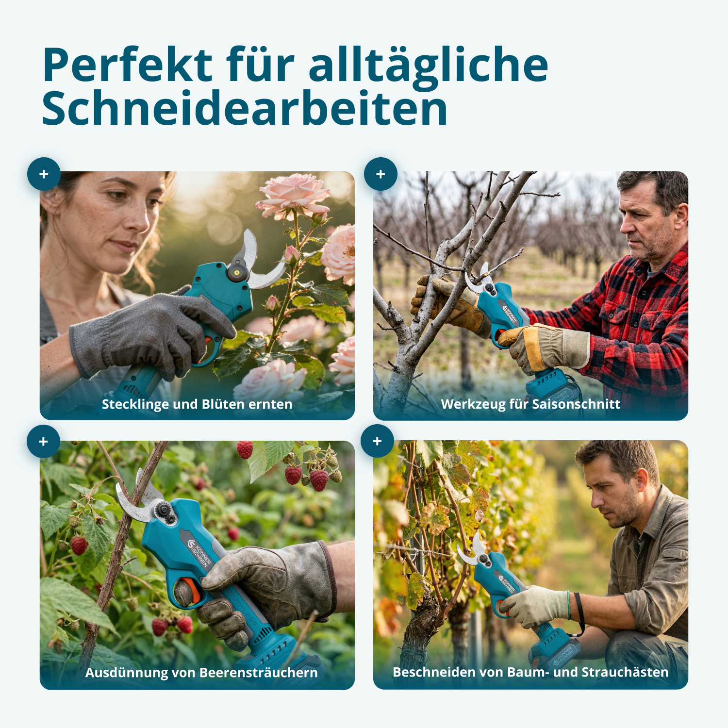 Akku-Gartenschere KS CPS20V-32