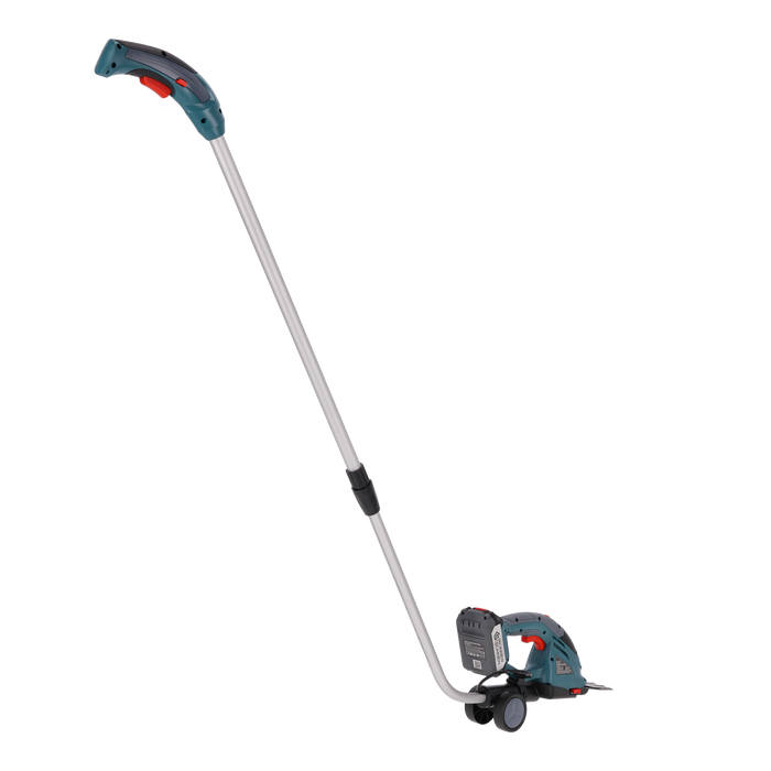 Tagliasiepi e forbici per erba 2 in 1 senza fili con manico telescopico KS SHT-20V + Extension Pole