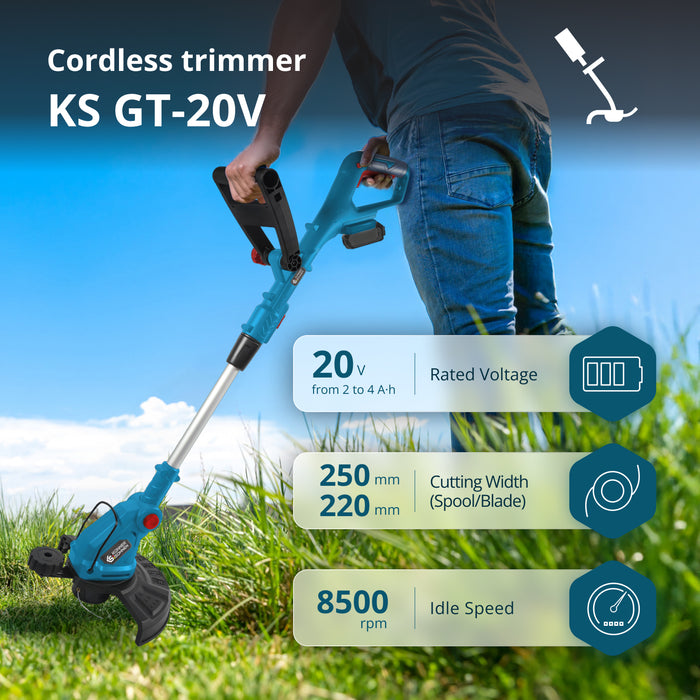 Vezeték nélküli trimmer KS GT-20V