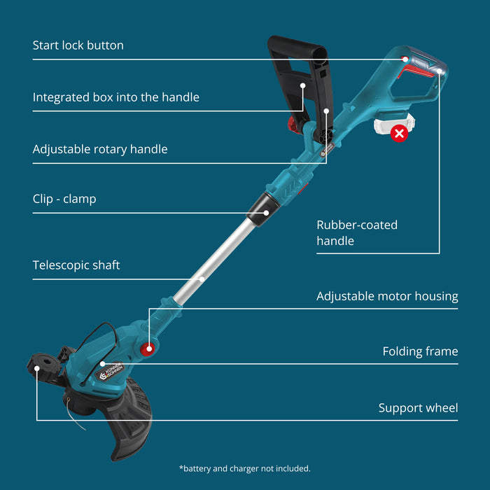 Vezeték nélküli trimmer KS GT-20V