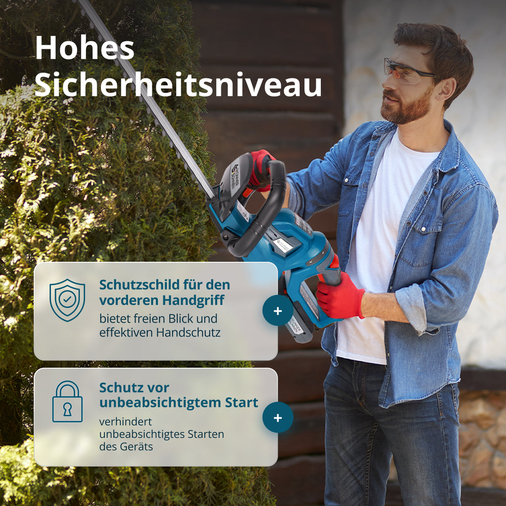 Akku-Heckenschere KS HT-20V