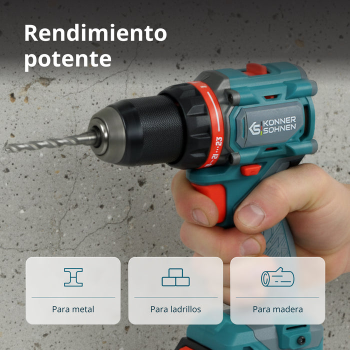 Conjunto Maestro Inalámbrico KS ID20V-60 KIT 74 PLUS