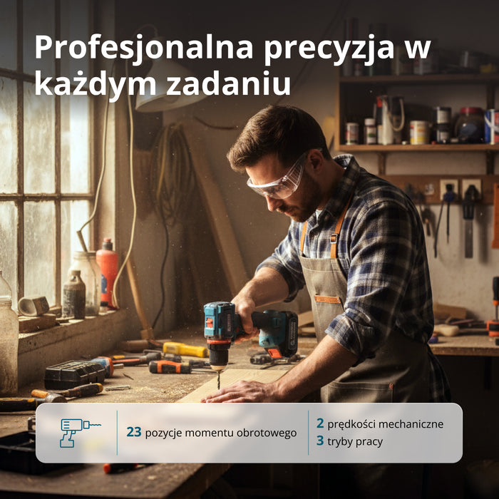 Zestaw Mistrzowski Bezprzewodowy KS ID20V-60 KIT 74 PLUS