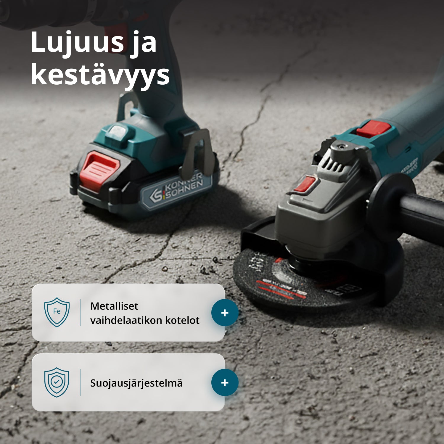 Johdoton Master Setti KS IDAGB 20V SET 1