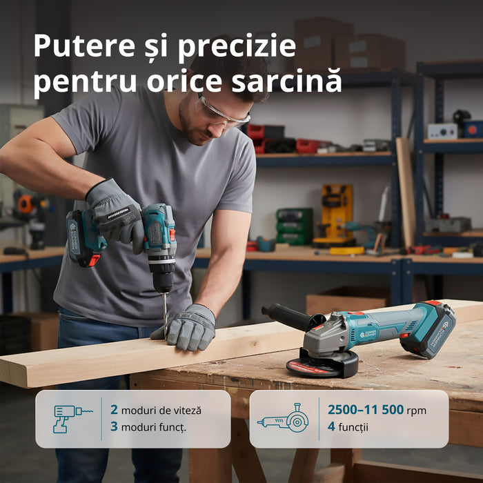 Pachet promoțional KS IDAGB 20V SET 1 PLUS