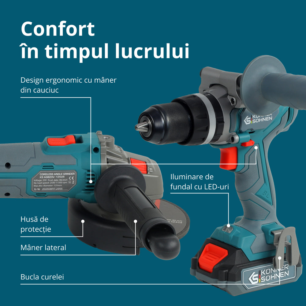 Pachet promoțional KS IDAGB 20V SET 1 PLUS